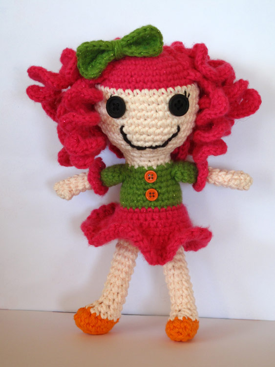 crochet lalaloopsy doll