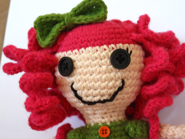 Free Lalaloopsy Inspired Crochet Doll Pattern