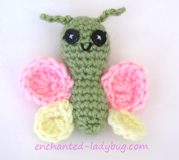 Free Crochet Butterfly Toy Pattern