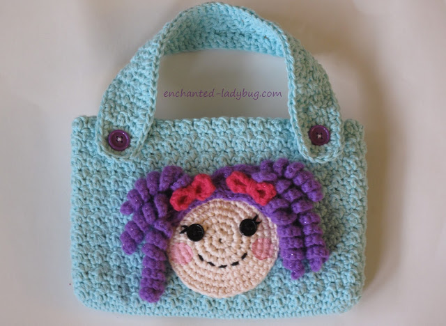 crochet doll purse pattern free