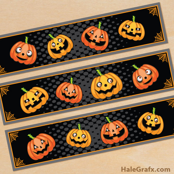 FREE Printable Goofy Halloween Pumpkin Water Bottle Labels FREE Printable Goofy Halloween Pumpkin Water Bottle Labels