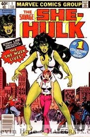 She-hulk comic cover 1 