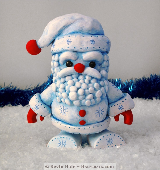Frost Santa Color Blanks Figure