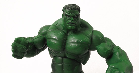 2003 13" Hulk Figure used for Super Shredder