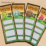 FREE Printable Kawaii Dinosaur Ticket Invitations