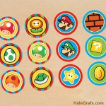 FREE Printable Super Mario Bros. Cupcake Toppers