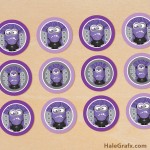 FREE Printable Despicable Me 2 Evil Minion Cupcake Toppers