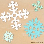 FREE Christmas LEGO Snowflake SVG Pack