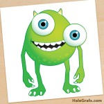 FREE Monsters Inc. Pin the Eye on Mike Printable