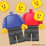 FREE Printable LEGO Pin the Head on the Minifigure