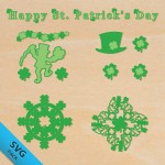 FREE St. Patrick’s Day Shamrock and Leprechaun SVG Pack