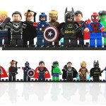 9 Super Hero Building Block Minifigure Giveaway