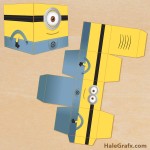 FREE Printable Despicable Me Minion Treat Box