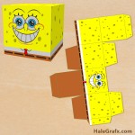 FREE Printable Spongebob Squarepants Treat Box