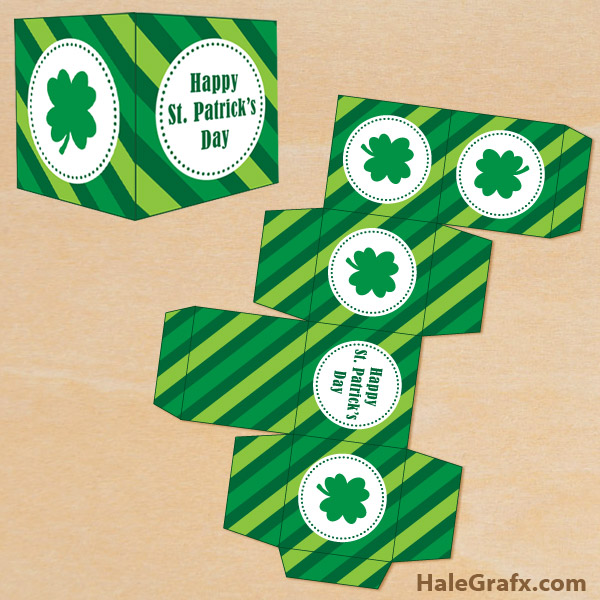 FREE Printable St. Patrick's Day Treat Box