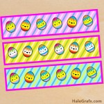 FREE Printable Easter Egg Water Bottle Labels