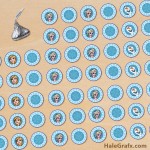 FREE Printable Frozen Hershey’s Kisses Stickers FREE Printable Frozen Hershey’s Kisses Stickers