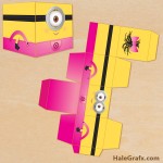 FREE Printable Despicable Me Girl Minion Treat Box