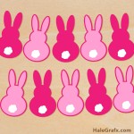 FREE Easter Bunny Banner SVG Pack FREE Easter Bunny Banner SVG Pack