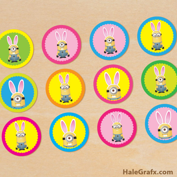 free-printable-easter-bunny-minion-cupcake-toppers