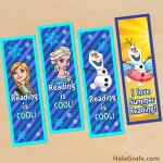 FREE Printable Frozen Bookmarks