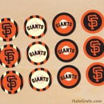 FREE Printable San Francisco Giants Cupcake Toppers