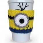 Crocheted Minion Inspired Coffee Cup Cozy Giveaway