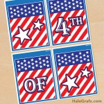 FREE Printable 4th of July Banner Set