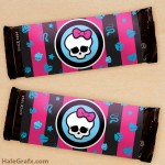 FREE Printable Monster High Candy Bar Wrappers