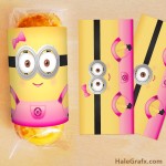 FREE Printable Despicable Me Girl Minion Twinkies Wrappers