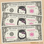 FREE Printable Hello Kitty Play Money