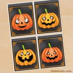 FREE Printable Halloween Jack O’lantern Pumpkin Banner