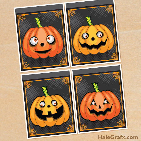 FREE Printable Halloween Jack O'lantern Pumpkin Banner