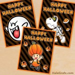 FREE Printable Super Mario Bros. Themed Halloween Posters