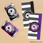FREE Printable Nightmare Before Christmas Mini Candy Bar Wrappers