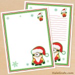 FREE Printable Christmas Minion themed Stationery