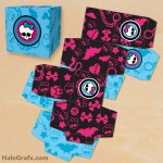 FREE Printable Monster High Treat Box Set