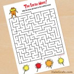 FREE Printable Dr. Seuss Lorax Maze