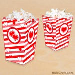 FREE Printable Valentine’s Day Popcorn Box