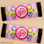 FREE Printable My Little Pony Candy Bar Wrappers
