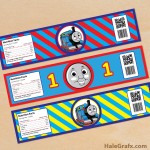 FREE Printable Thomas the Tank Engine Water Bottle Labels