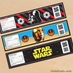 FREE Printable Star Wars Water Bottle Labels