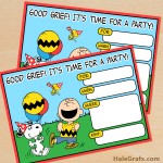 FREE Printable Peanuts Birthday Invitation