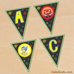 FREE Printable Inside Out Alphabet Banner Pack