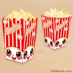 FREE Printable Shopkins Popcorn Box