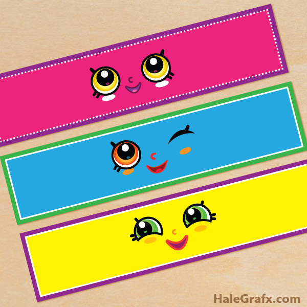 FREE Printable Shopkins Face Water Bottle Labels