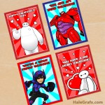 FREE Printable Big Hero 6 Valentines