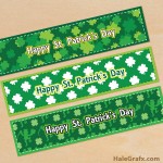FREE Printable St. Patrick’s Day Water Bottle Labels