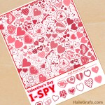 FREE Printable Valentine’s Day I-Spy Sheet