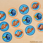 FREE Printable Finding Nemo Cupcake Toppers